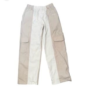 Wilo The label Woman’s Parchute Cargo Colorblock elastic waist pants